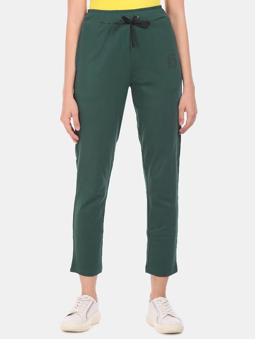 green cotton track pants - 17580487 - Very Small Image - 1