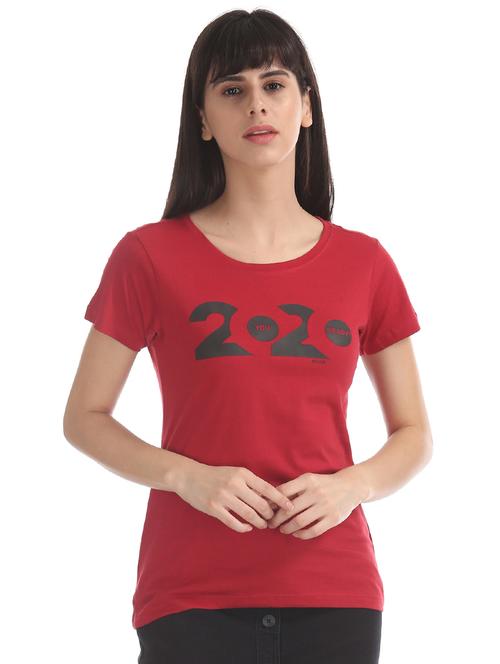 round neck graphic tee - 17581088 - Very Small Image - 1
