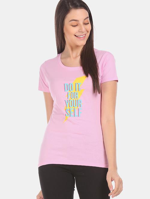 round neck graphic tee - 17581191 - Very Small Image - 1