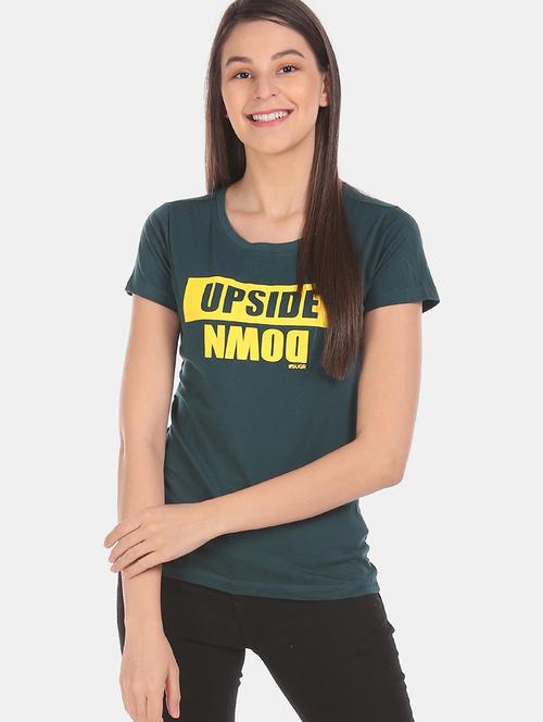 round neck graphic tee - 17581192 - Very Small Image - 1