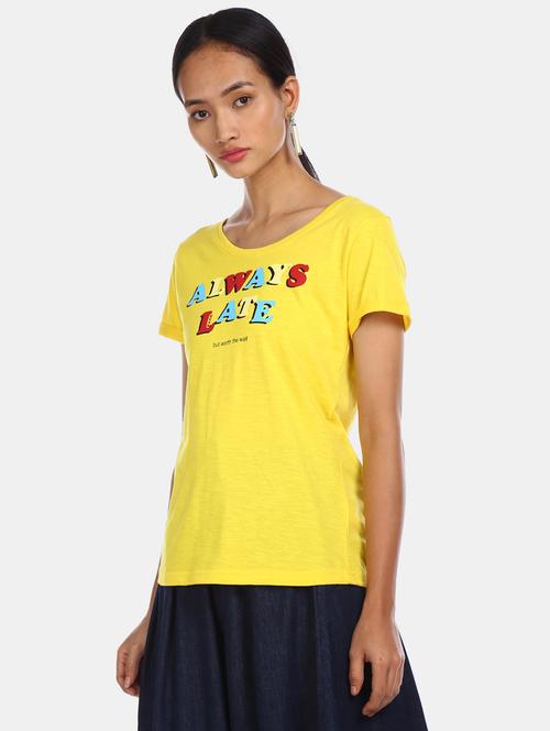 round neck graphic tee - 17581224 - Very Small Image - 1