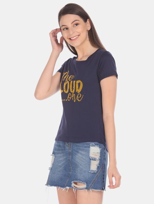round neck graphic tee - 17581237 - Very Small Image - 1