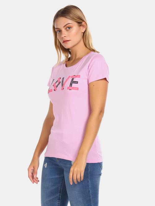 round neck graphic tee - 17581283 - Very Small Image - 1