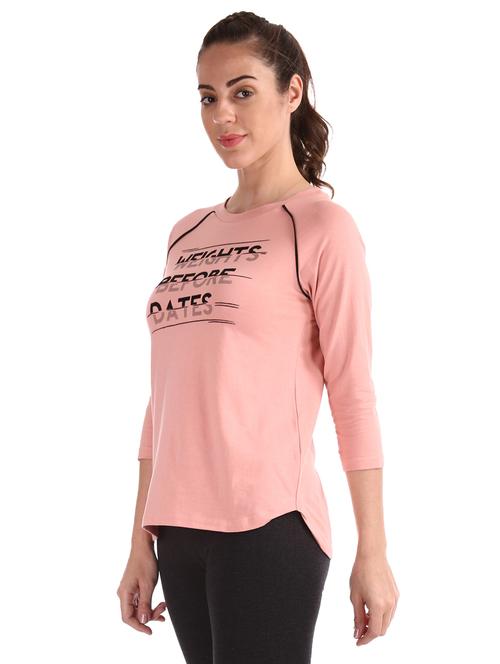 raglan sleeved graphic tee - 17581688 - Very Small Image - 1