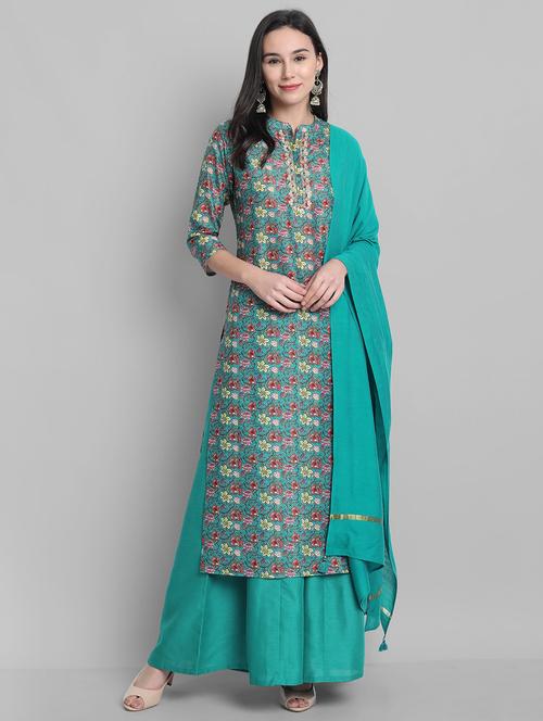 floral print suit set - 17582065 - Very Small Image - 1