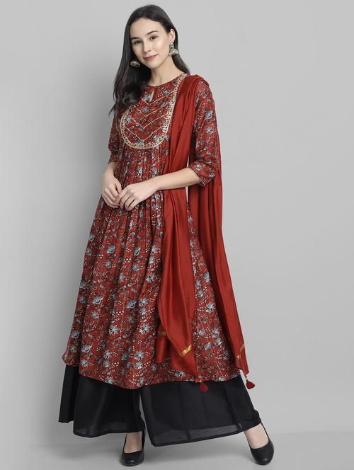 floral print suit set - 17582066 - Very Small Image - 1
