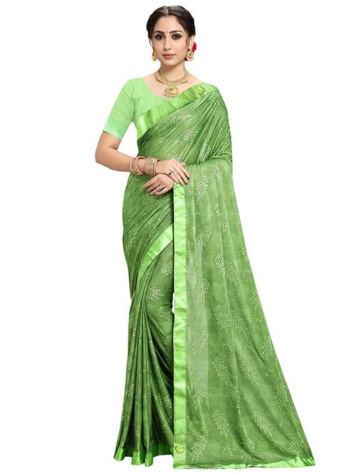 tonal embroidered saree with blouse - 17584007 - Very Small Image - 1
