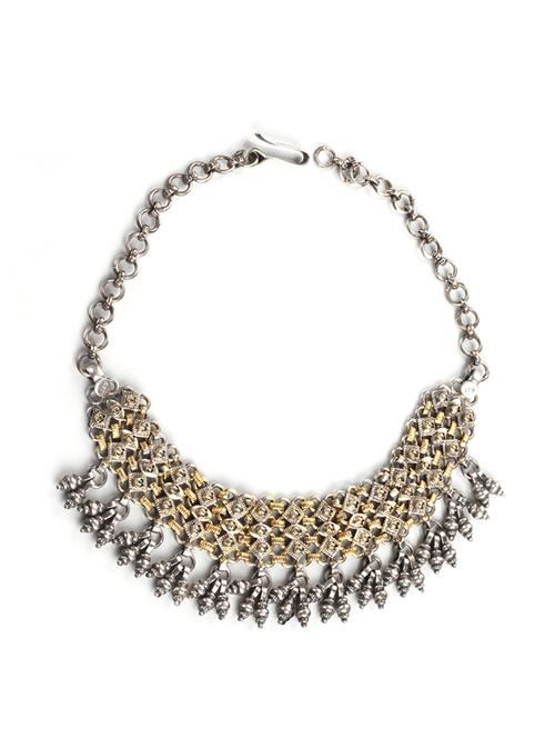 silver long necklace - 17584114 - Very Small Image - 1