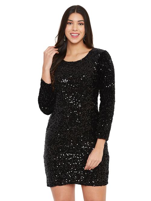 sequin detail cocktail dress - 17585222 - Very Small Image - 1
