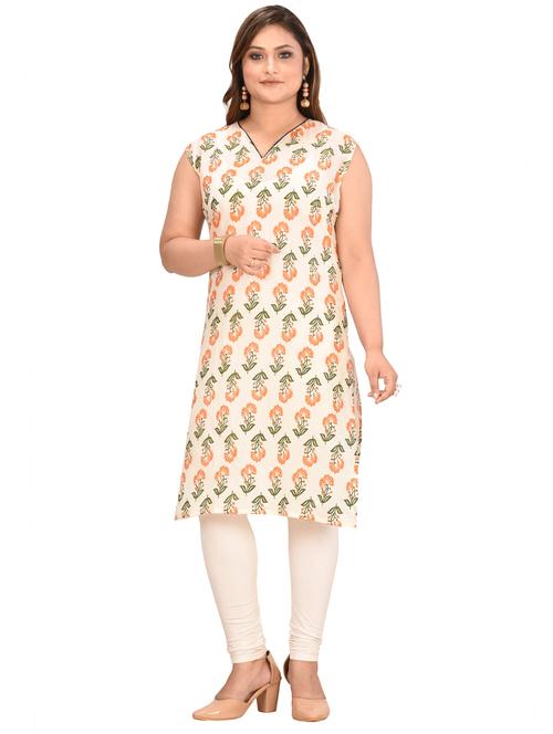 multi colored printed solid kurti - 17588748 - Very Small Image - 1
