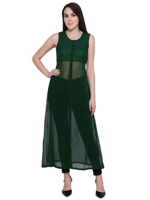 front slit maxi tunic - 17592157 - Very Small Image - 1