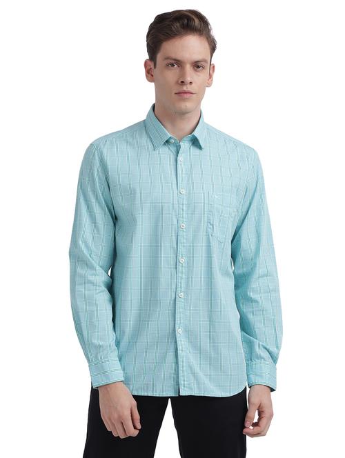 green checkered casual shirt - 17592534 - Very Small Image - 1