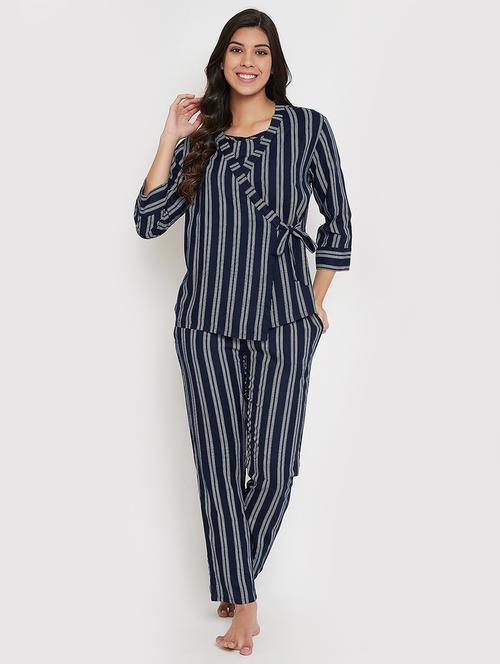 printed nightwear pyjama set - 17593039 - Very Small Image - 1