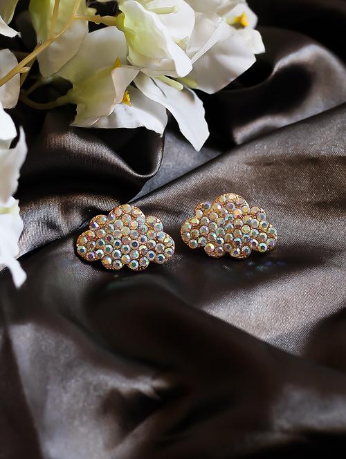 multi colored metal studs earring - 17593964 - Very Small Image - 1