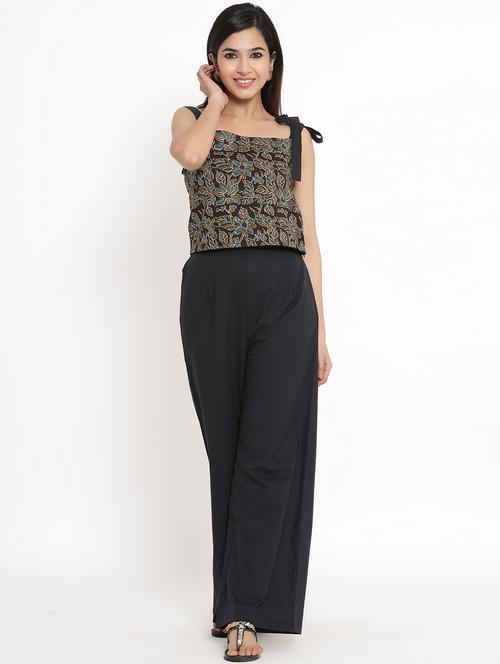 floral top pants set - 17596035 - Very Small Image - 1