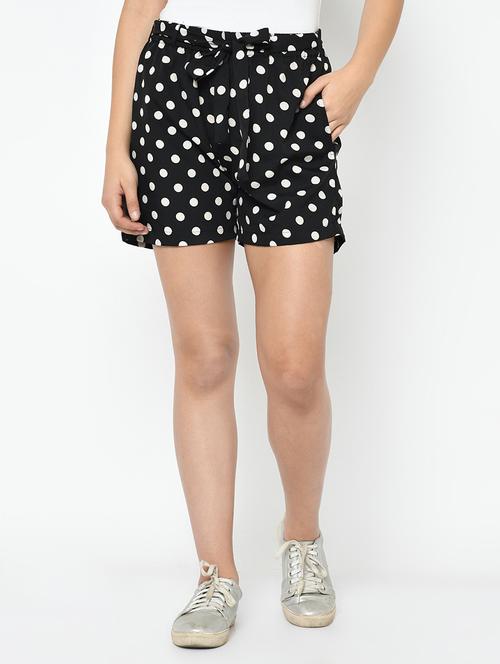 tie front printed short - 17596242 - Very Small Image - 1