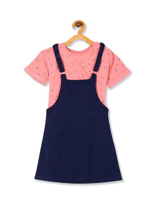 blue cotton dungarees twin sets & jump suit - 17597034 - Very Small Image - 1