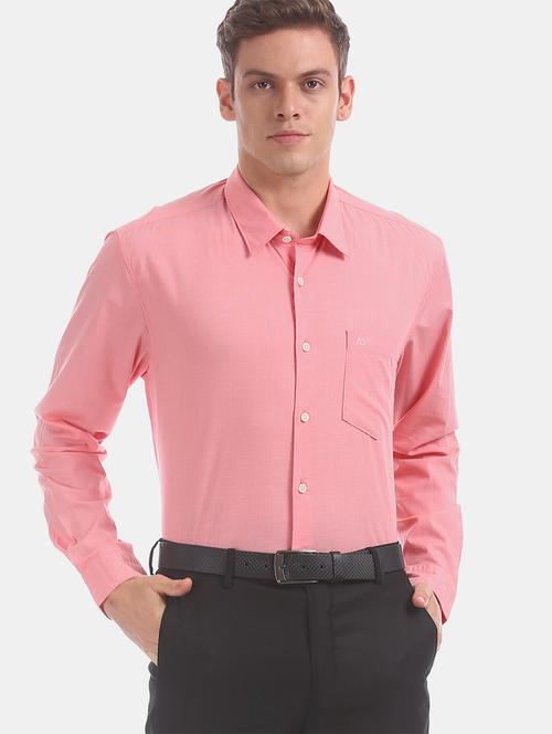 red self design casual shirt - 17597947 - Very Small Image - 1