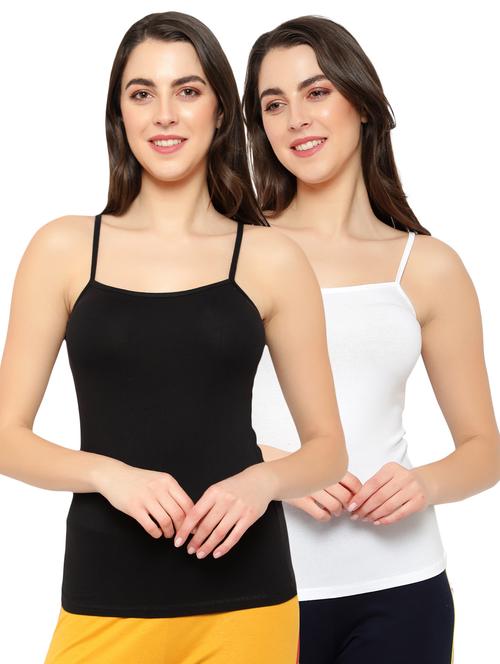 pack of 2 solid camisole - 17601999 - Very Small Image - 1