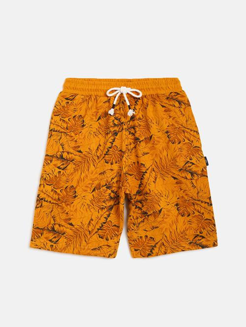 yellow cotton shorts - 17602872 - Very Small Image - 1