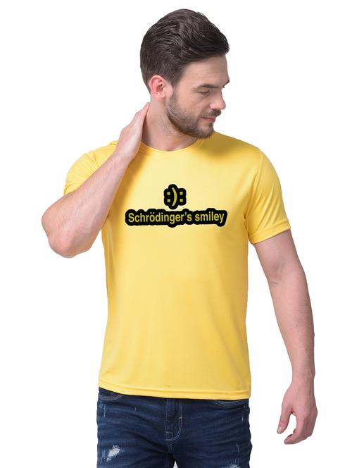 yellow printed t-shirt - 17603205 - Very Small Image - 1