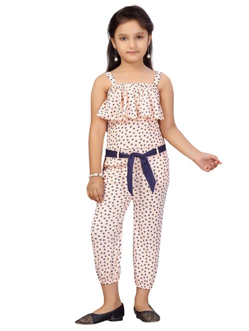 orange cotton blend full length jumpsuit - 17603388 - Very Small Image - 1