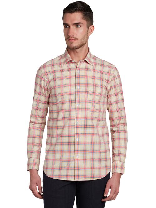 multi colored checkered casual shirt - 17604037 - Very Small Image - 1