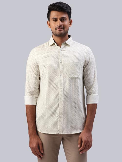 off white printed casual shirt - 17604270 - Very Small Image - 1