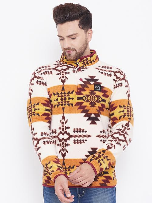 off white all over print sweatshirtt - 17605166 - Very Small Image - 1