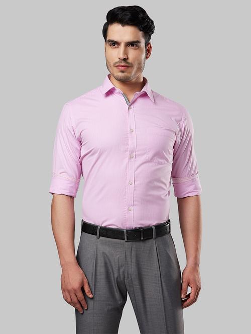 pink checkered formal shirt - 17606368 - Very Small Image - 1