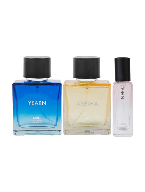 ajmal ascend & neea edp each 100ml & neea edp 20ml (total 220ml) for unisex + 2 parfum testers - 17607246 - Very Small Image - 1