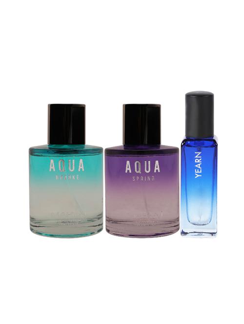 ajmal aqua brooke & aqua spring edp each of 100ml & yearn edp 20ml for unisex + 2 parfum testers - 17607511 - Very Small Image - 1