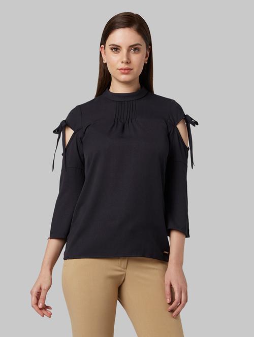 tie knot detail solid top - 17608148 - Very Small Image - 1
