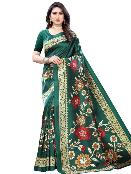 conversational printed saree - 17609691 - Very Small Image - 1