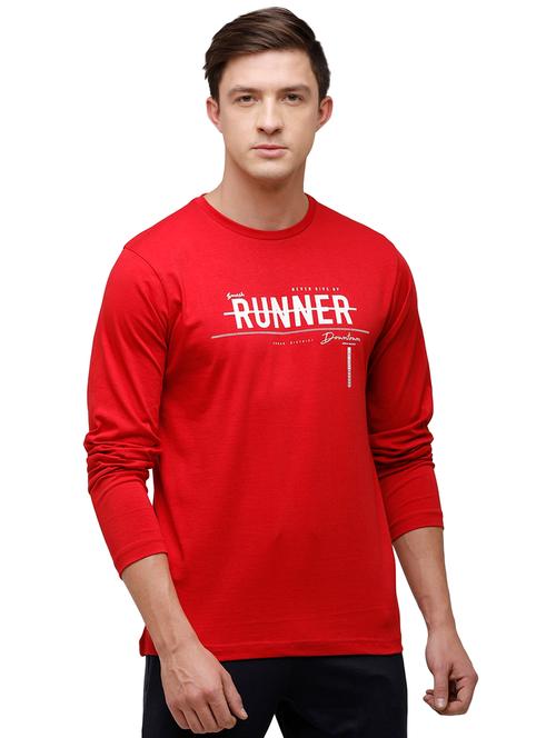 red printed t-shirt - 17613613 - Very Small Image - 1