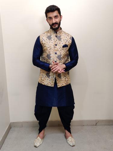 three piece kurta pajama set - 17615369 - Very Small Image - 1