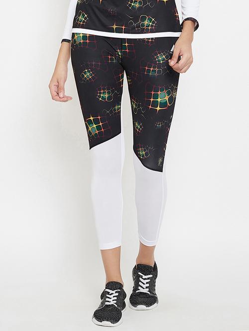 color block sports legging - 17615384 - Very Small Image - 1