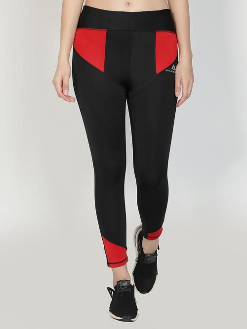 color block sports legging - 17615405 - Very Small Image - 1