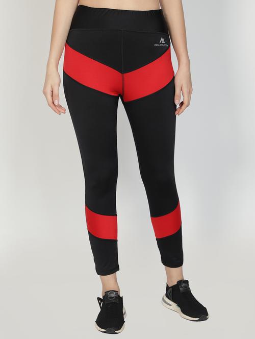 color block sports legging - 17615406 - Very Small Image - 1