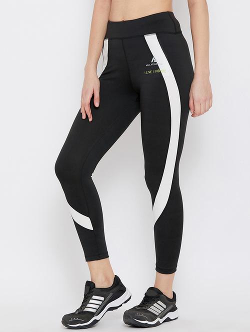 color block sports legging - 17615412 - Very Small Image - 1