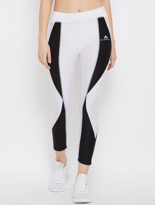 color block sports legging - 17615422 - Very Small Image - 1