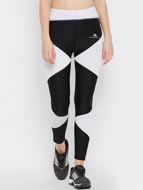 color block sports legging - 17615424 - Very Small Image - 1
