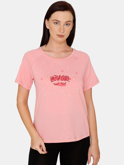 round neck sleep tee - 17615677 - Very Small Image - 1