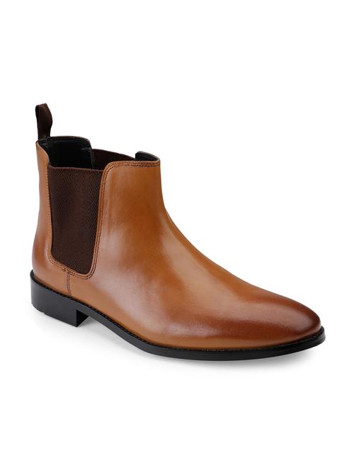tan slip on boot - 17615835 - Very Small Image - 1