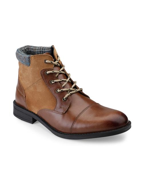 brown lace up boot - 17615839 - Very Small Image - 1