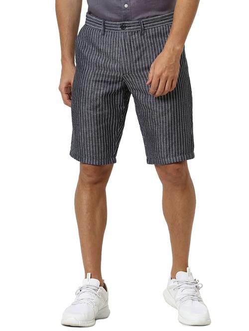 blue striped bermuda shorts - 17617695 - Very Small Image - 1