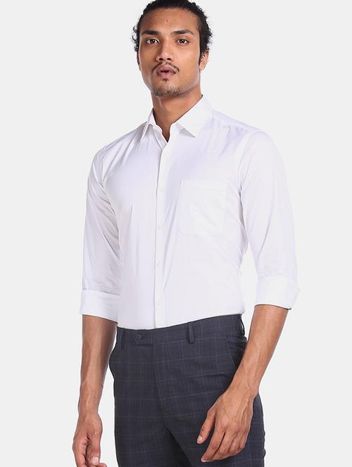 mens self design formal shirt - 17618725 - Very Small Image - 1