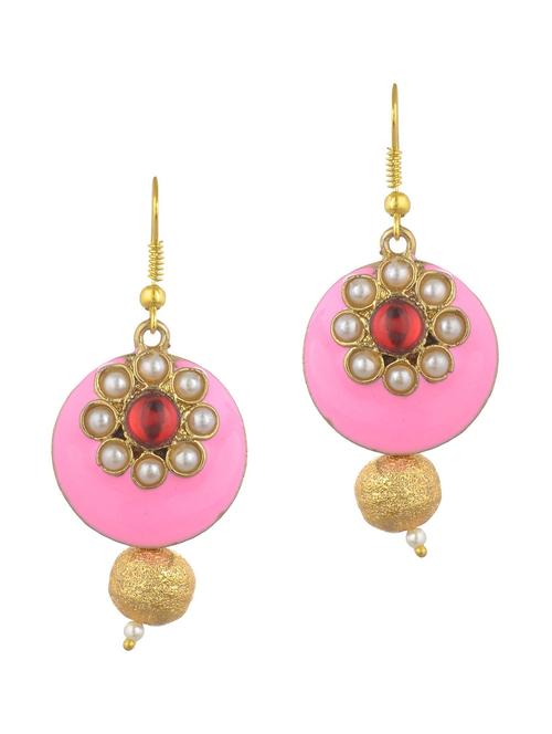 multi colored metal drop earring - 17622163 - Very Small Image - 1