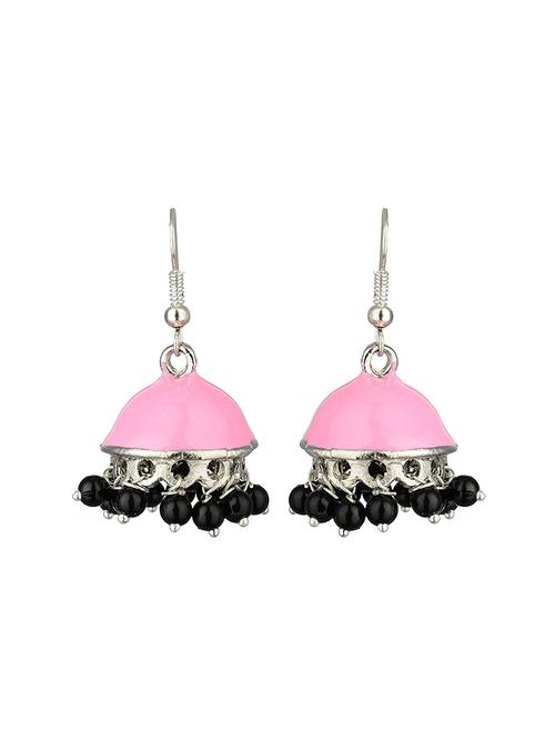 multi colored metal jhumka earring - 17622357 - Very Small Image - 1