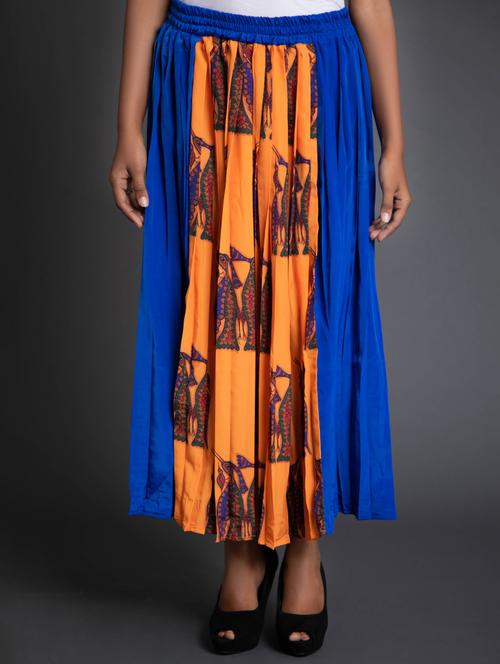 high rise pleated skirt - 17622666 - Very Small Image - 1